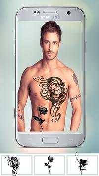 Best Men Tattoo Photo Editor: Tattoo on My Photo 3 تصوير الشاشة