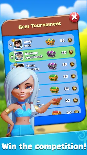 Gemmy Lands: Match 3 Games screenshot 6