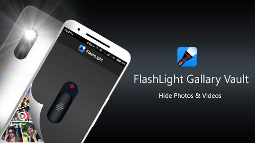 Flashlight Locker: photo vault screenshot 1