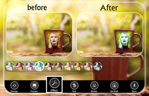 Mug Photo Frames - Hot Coffee Mug Photo Frames screenshot 3