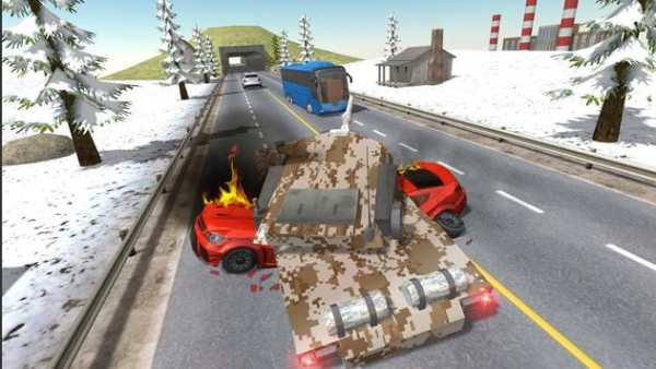 City Tank Traffic Driving screenshot 3