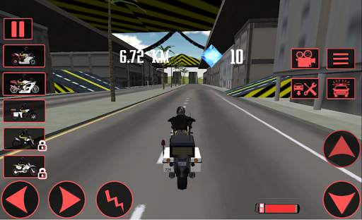 Polícia tráfego bicicleta 3D screenshot 7