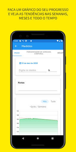Monitora medidas corporais screenshot 4