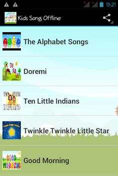 Kids Song MP3 Offline screenshot 1