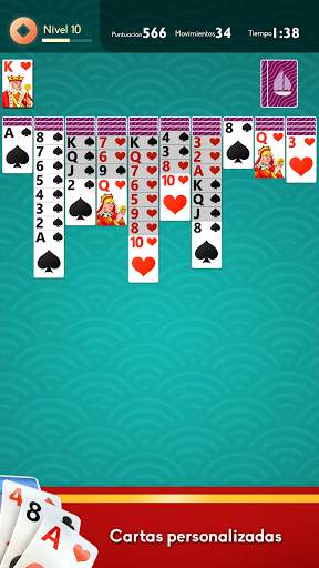 Solitario Spider Plus screenshot 4