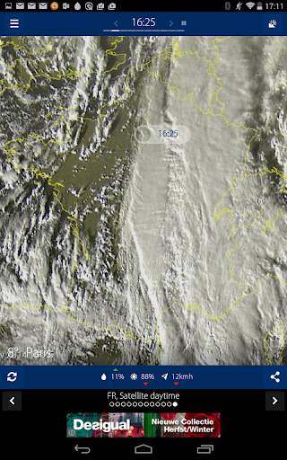 Sat24, satellite météo screenshot 9