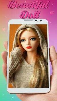 Fluorescent Pink Cute Doll Live wallpaper (FREE) screenshot 1