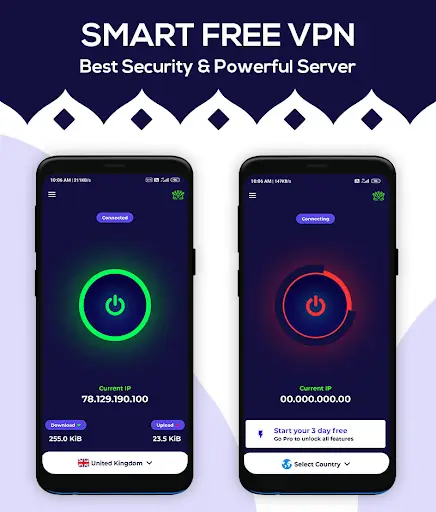 Shark Free VPN screenshot 1