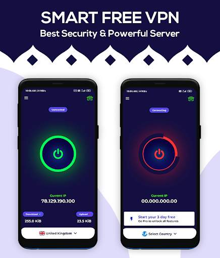 Shark Free VPN screenshot 1
