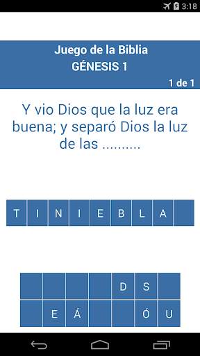 Juego de la Biblia screenshot 5