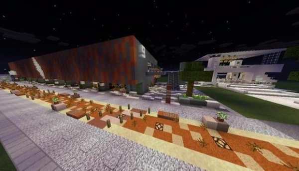 Modern city map for minecraft screenshot 1