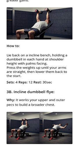 Girivas - chest workout screenshot 2