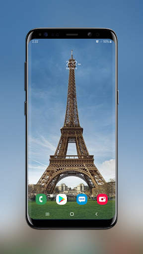 Girly Eiffel Tower Wallpaper screenshot 4