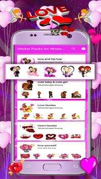 WAStickerApps - Stickers Love Kiss screenshot 3