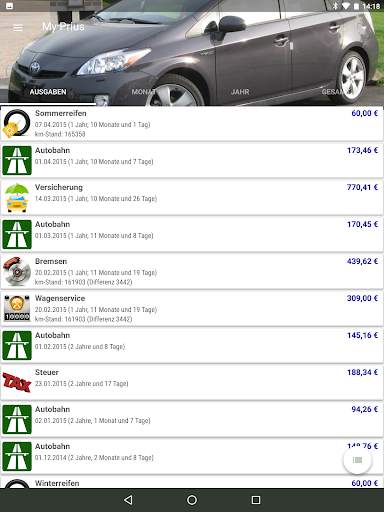 MyFuelLog2 screenshot 18