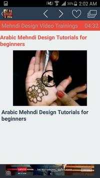 Mehndi Designs Video Trainings screenshot 4