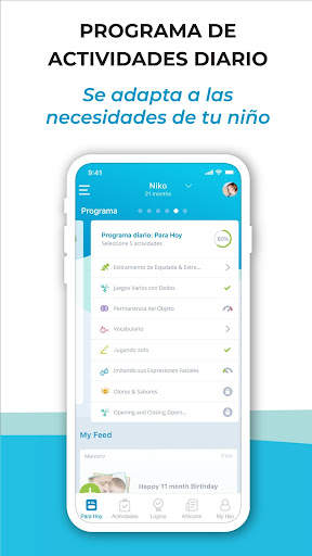 BabySparks - Actividades y Log screenshot 3