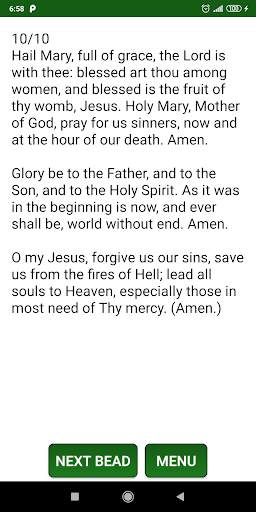The Holy Rosary English Audio Text Offline screenshot 8
