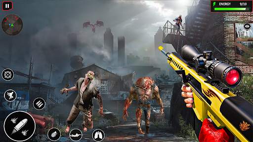 Zombies shooting offline Game screenshot 1