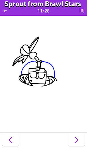 How to draw Brawl Stars step b 8 تصوير الشاشة