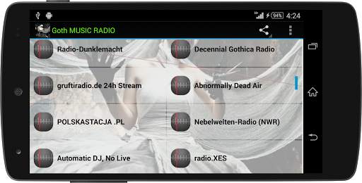 Gothic MUSIC RADIO screenshot 5