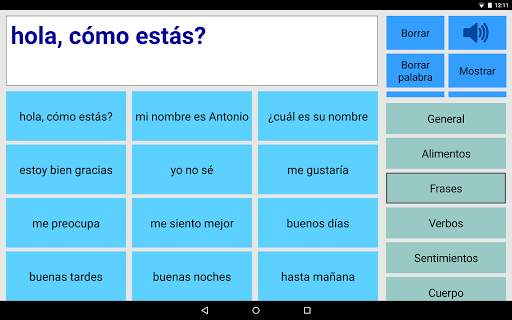 Asistente de voz AAC screenshot 9