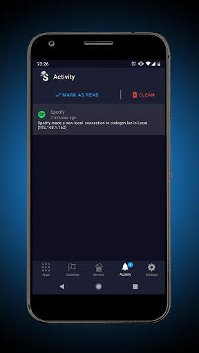 App Snitch 8 تصوير الشاشة