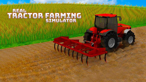 Real Tractor Farming Simulator 2020 3D Game screenshot 1