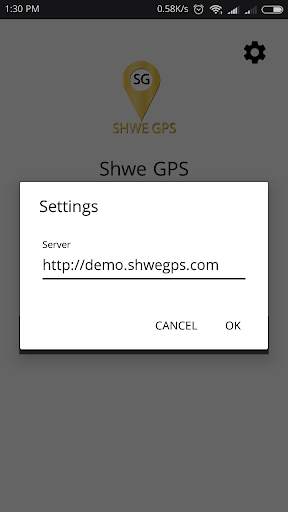 Shwe GPS screenshot 2