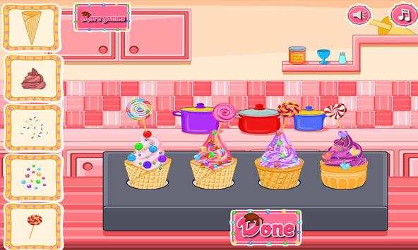 Ice cream cone cupcakes candy screenshot 8