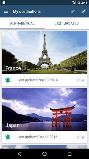Travel Smart - Canada screenshot 1