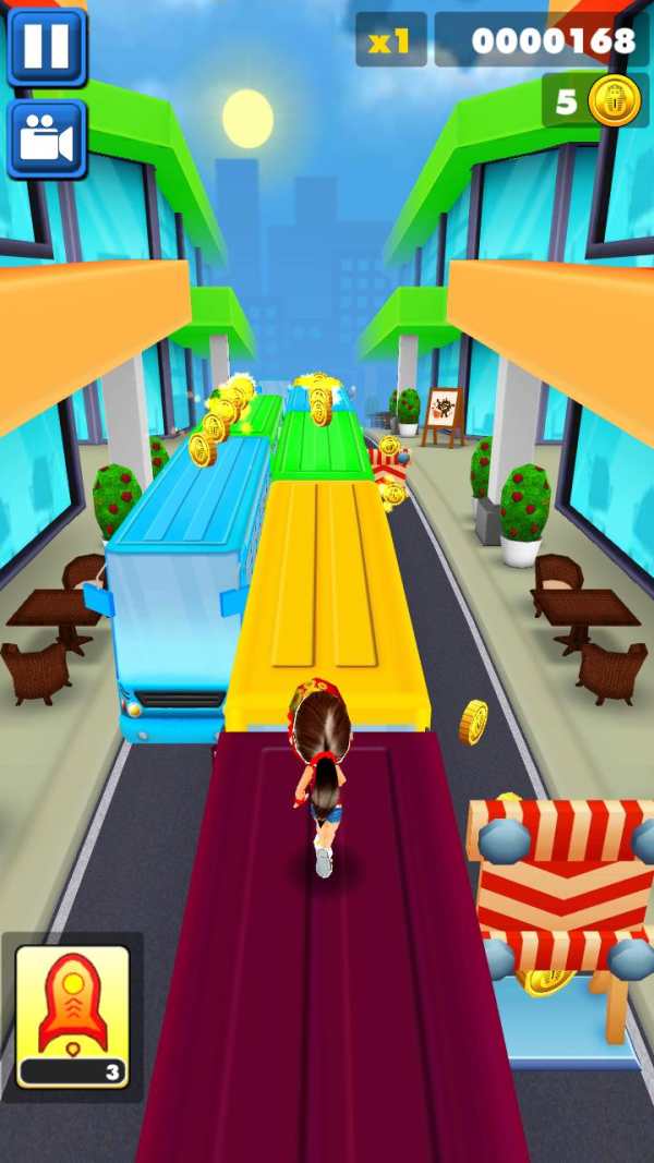 Subway Bus : Surf Rush screenshot 3