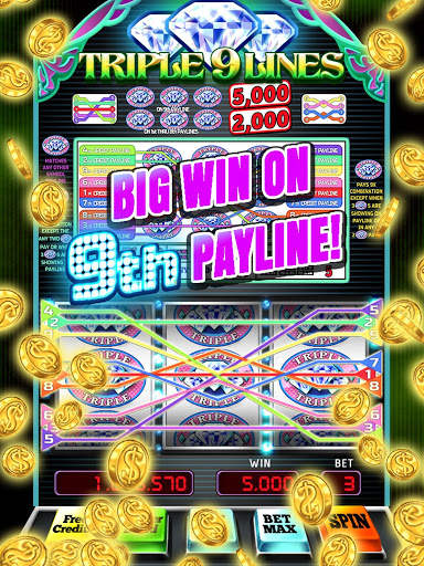 Triple 9 Lines Diamond Slots screenshot 4