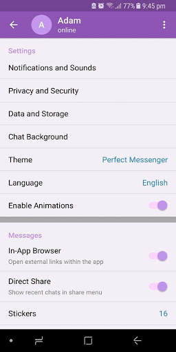 Perfect Messenger screenshot 7