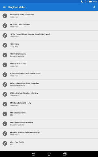 Ringtone Maker (Material) screenshot 5