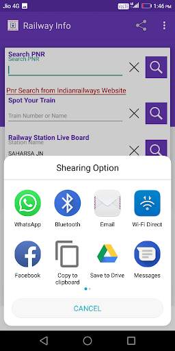 Railinfo- PNR & W/L Train Ticket Prediction screenshot 5