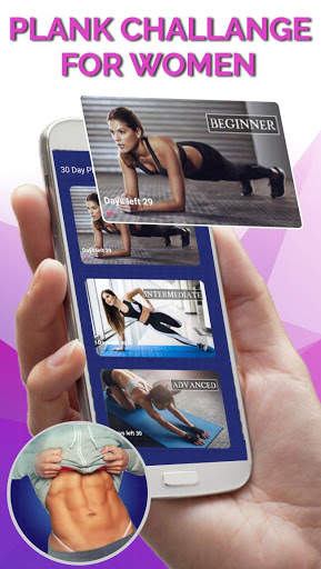 Plank Challenge - 30 day plank exercise app free screenshot 1