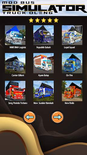 Mod Bus Simulator Truk Oleng screenshot 4