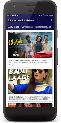 Sapna Choudhary Video Songs screenshot 1
