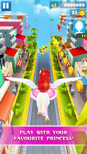 Unicorn Runner 3D : Running Games 2021 screenshot 1