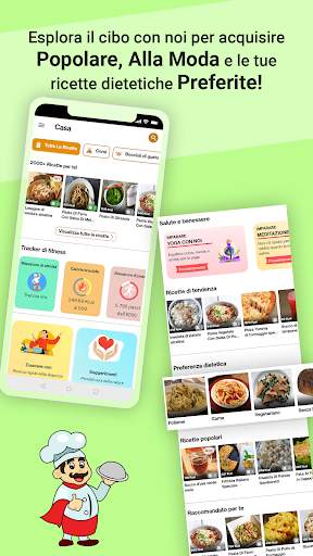 Ricette alimentari italiane screenshot 1