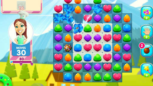 Magic Sugar Blaster: Free Candy Games Offline screenshot 1