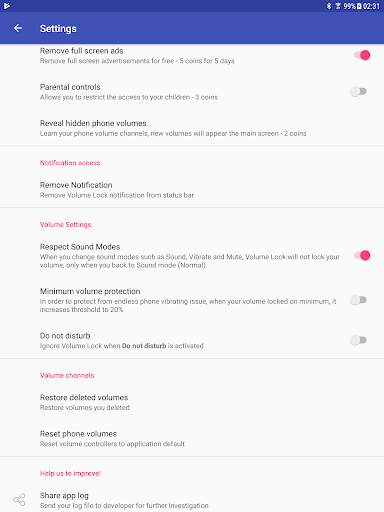 Volume Lock 7 تصوير الشاشة