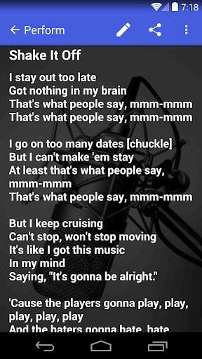 RoadWriter Lite - Songwriting screenshot 4
