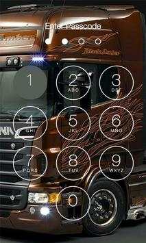 Truck Lock Screen screenshot 1
