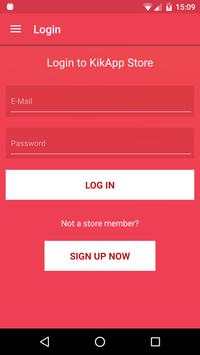 KikApp Magento Shop screenshot 1