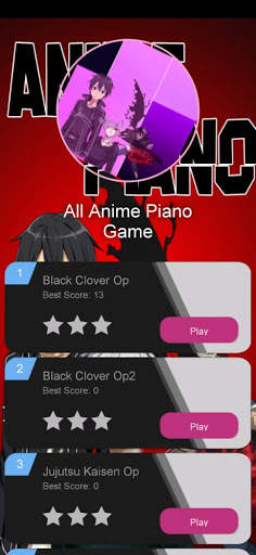 All Anime Piano Tiles screenshot 1