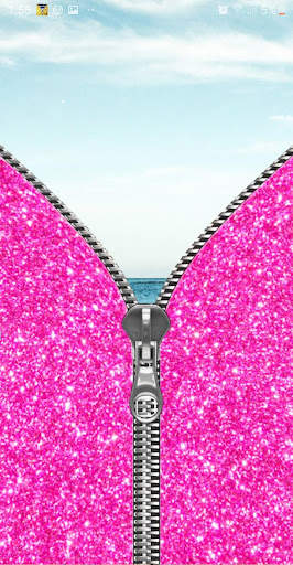 Glitter Zipper Lock Screen screenshot 5
