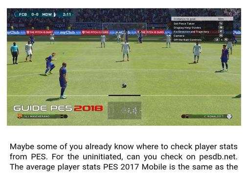Guide For PES 18 screenshot 3