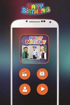Happy Birthday Video Maker screenshot 2